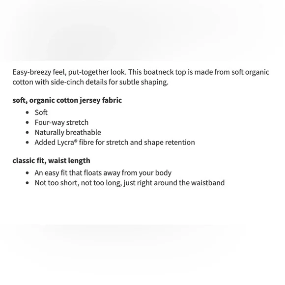 Lululemon Organic Cotton Ruched-Sides T-Shirt - Picture 8 of 8